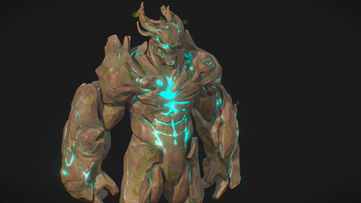Tree man 3D Model
