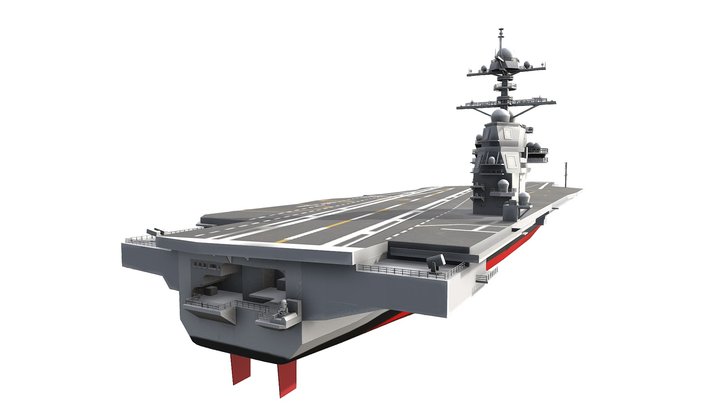 Aircraft Carrier 3D Model