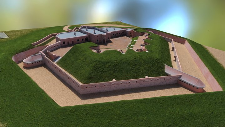 Fort model final 3D Model