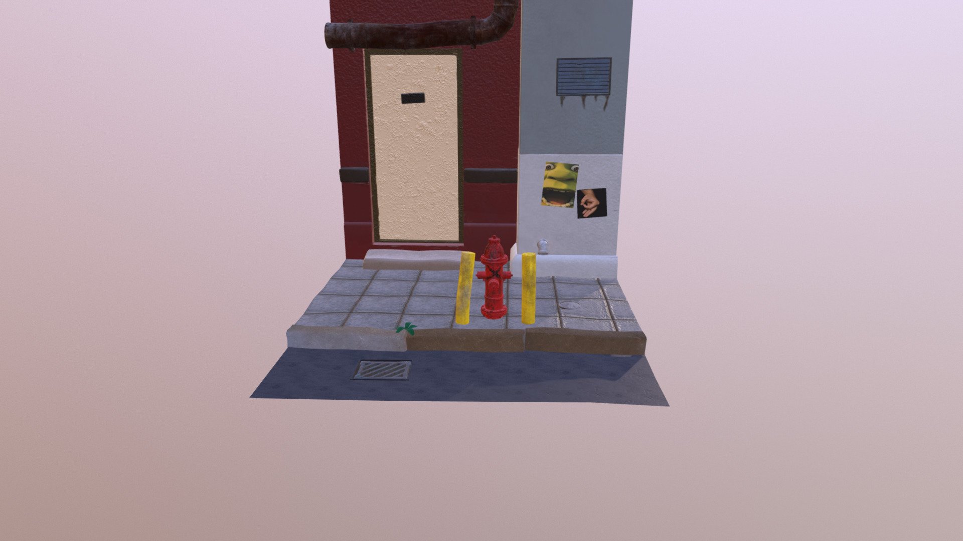 Hydrant Scene