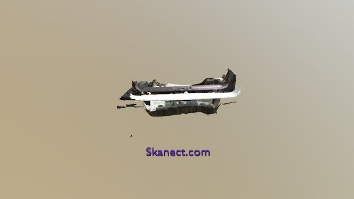 Trunk Post-Accident 3D Model