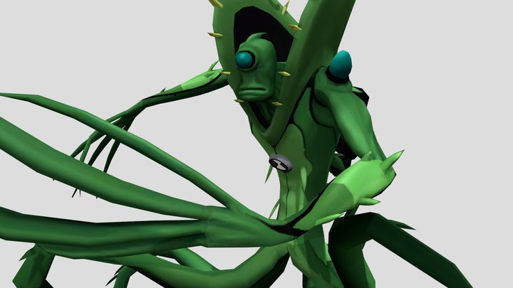 Ben10 3d Wildvine 3D Model