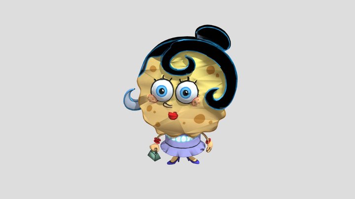 SpongeBob’s mom 3D Model
