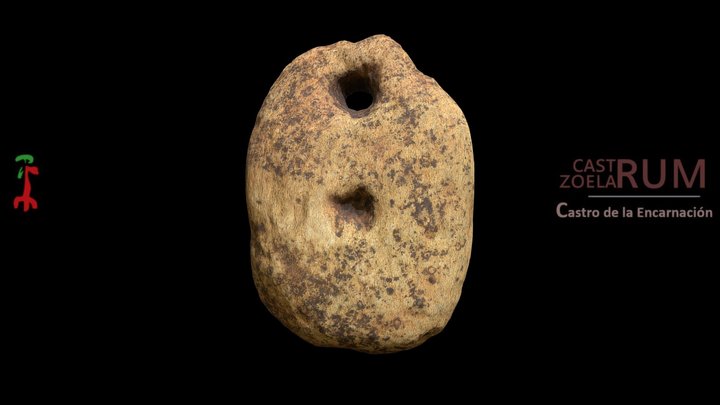 Pesa de cuarcita 3D Model