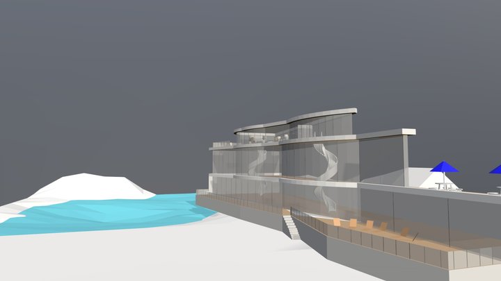 591710043hotel2new 3D Model
