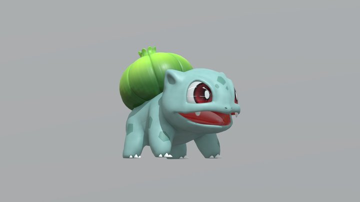 Bulbasaur/フシギダネ 3D Model