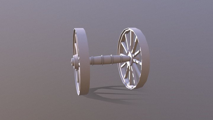 Historical Wheels 3D Model