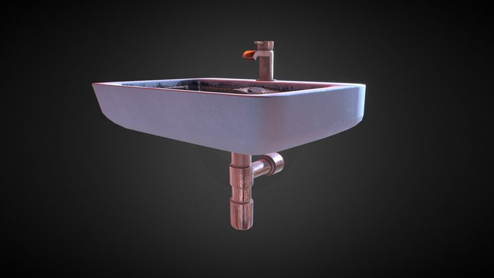 Sink PBR Substance 3D Model