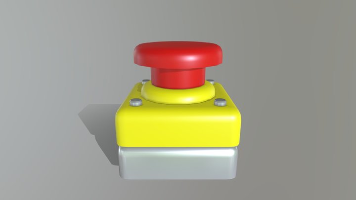 Sample Factory Button 3D Model