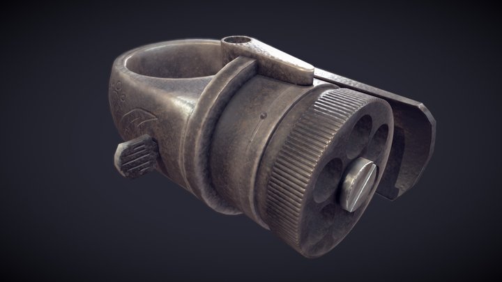 Ring Revolver 3D Model