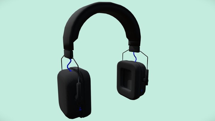 Headphones 3D Model