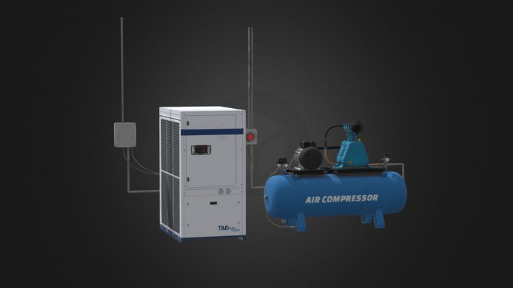 Compressor 3D models - Sketchfab