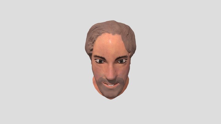Head Sculpt Finished 3D Model