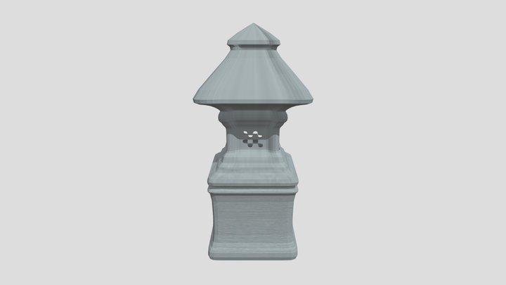 Ornamen Bali 3D Model
