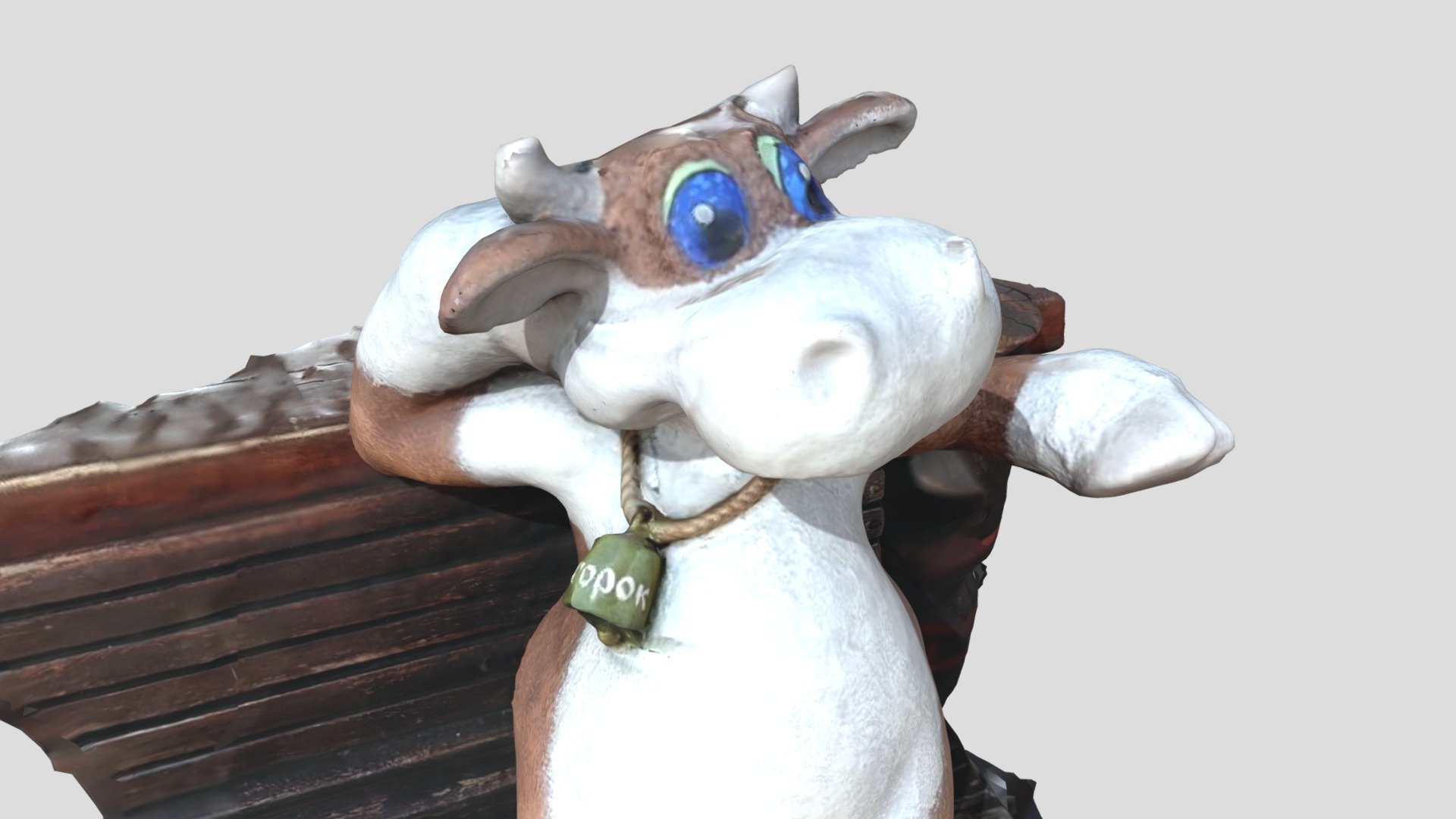 Cow from Hutorok cafe