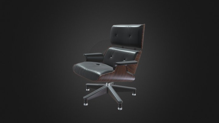 Eames Lounge Chair 3D Model