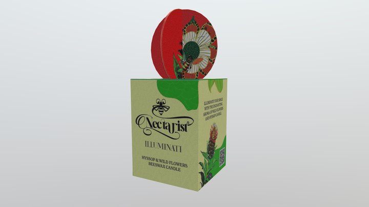 Nectarist Candle Box 3D Model