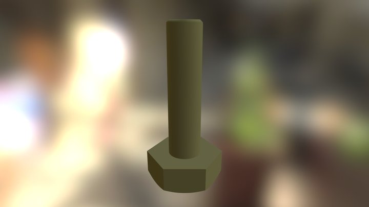 šroub 3D Model
