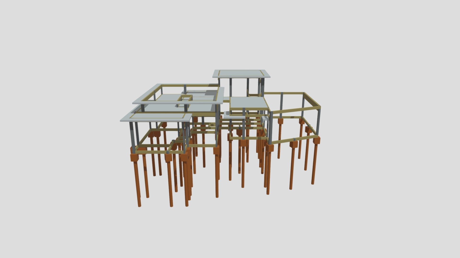 CASA LT -ESTRUTURAL — Sketchfab embed 3D viewer