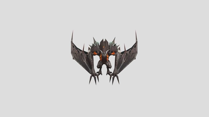 Giant Bat 3D Model