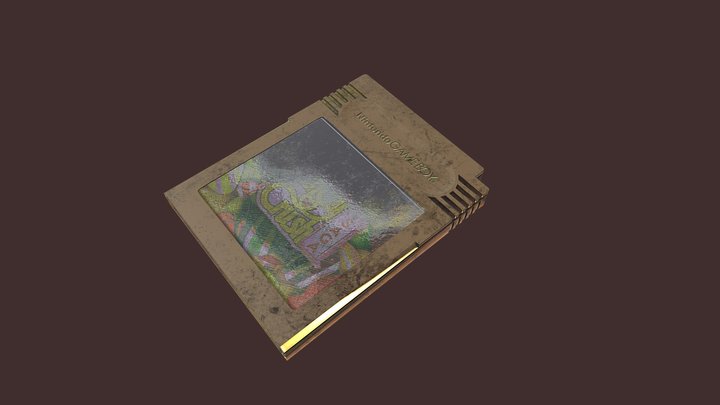 Gameboi Cartridge 3D Model