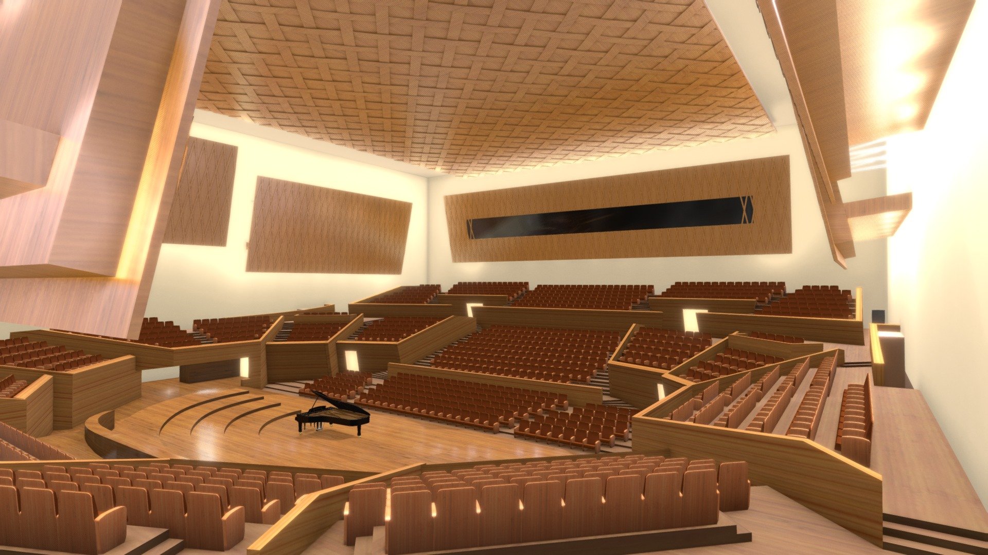 Concert Hall | Amphitheater VR 2021 (5.5MB FBX) - Buy Royalty Free 3D model  by BehNaM (@GbehnamG) [b3c6a1e]