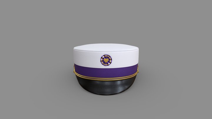 Graduation Cap (studenterhue) 3D Model