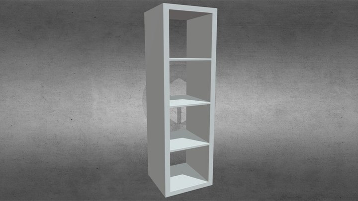 Intro to 3D modelling - A1- Shelving Unit 3D Model