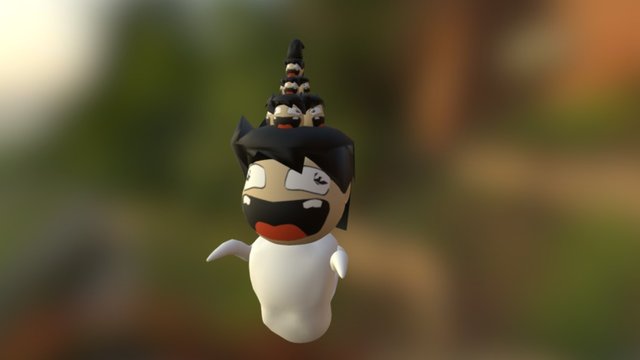 Ghost-10 3D Model