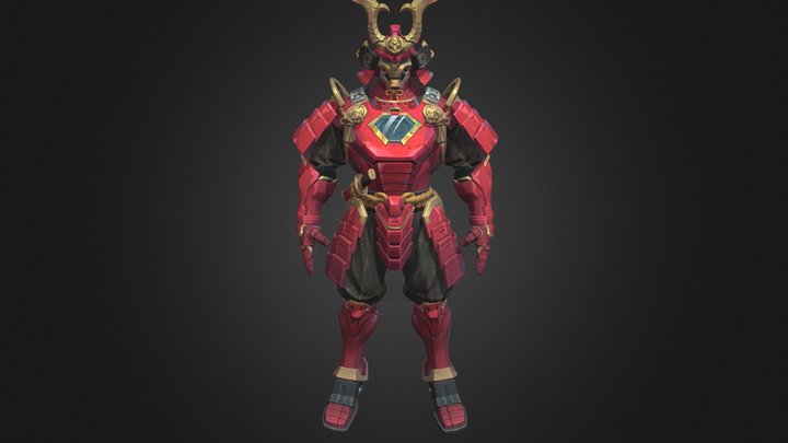 Iron Man - IRON SAMURAI – Modèle 3D gratuit STL