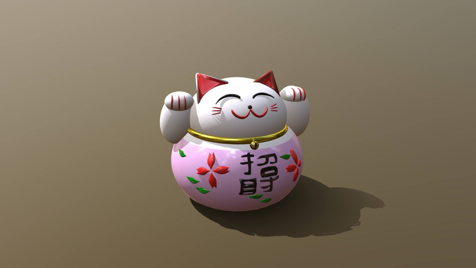 ceramic kitten