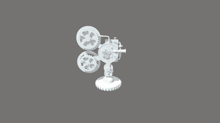 Ancient Projector 3D Model