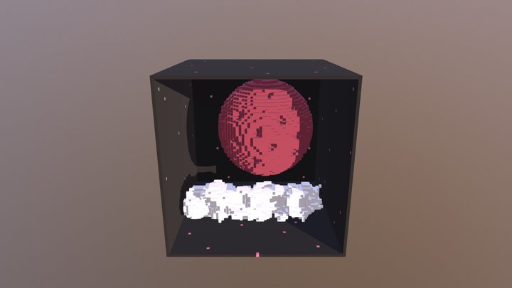 Moon Island 3D Model