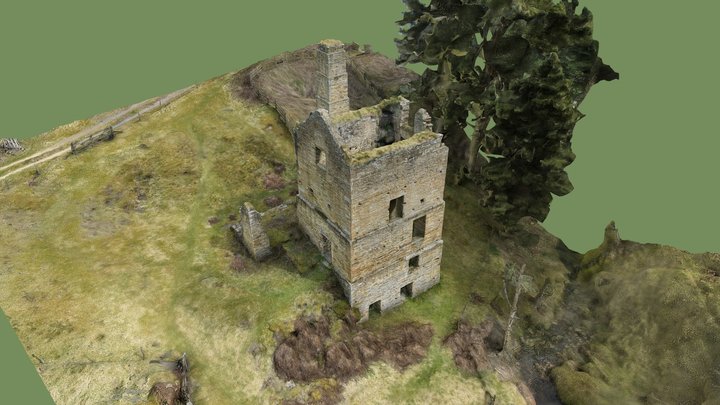 Shildon Cornish Engine House 3D Model
