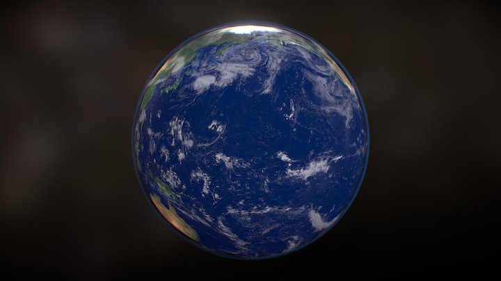Earth 3D Model