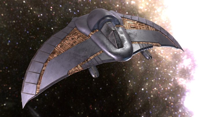 Stargate SG1 - Death Glider 3D Model