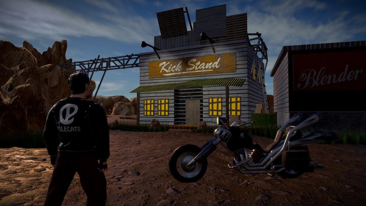 Full Throttle 3D Model