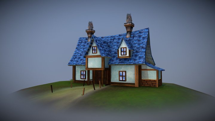 Small House 3D Model