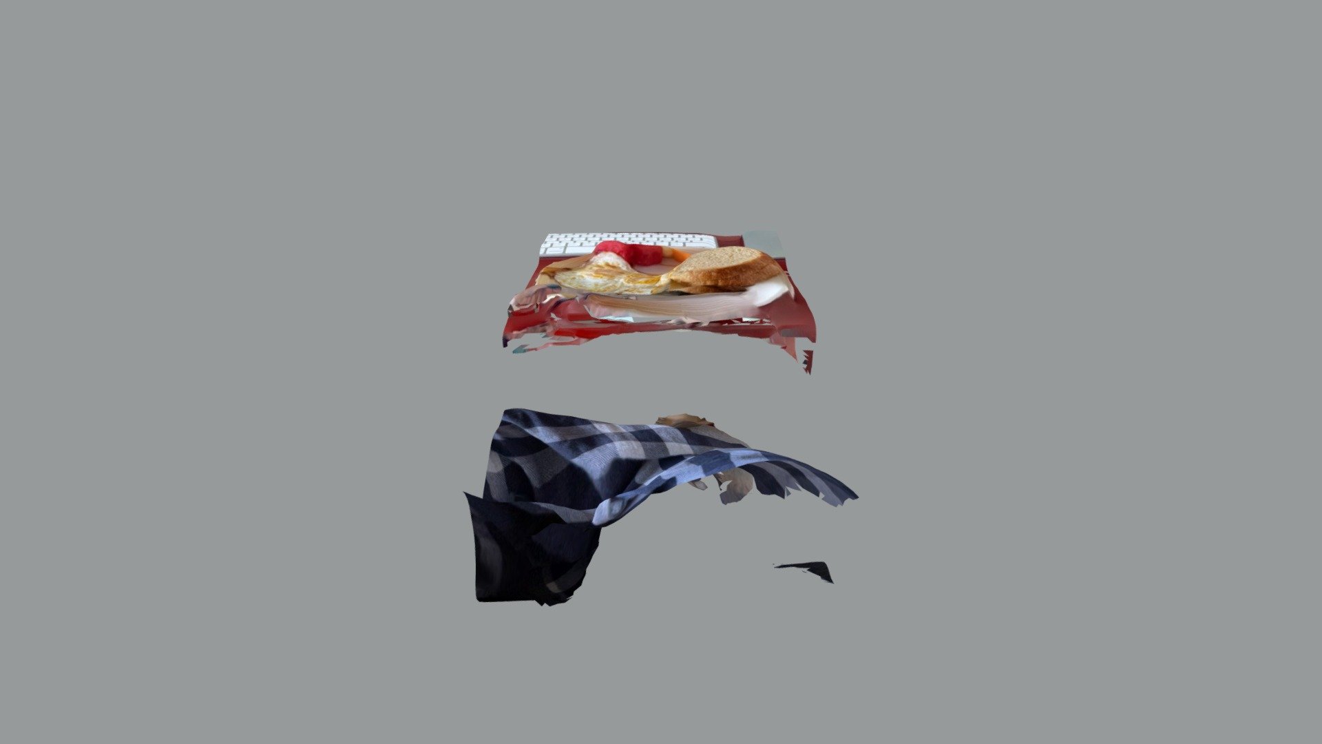 Eggs, Fruit, and Toast