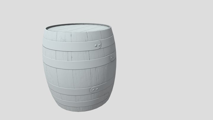 barrel 3D Model