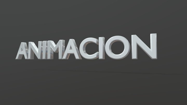 Letras 3D 3D Model