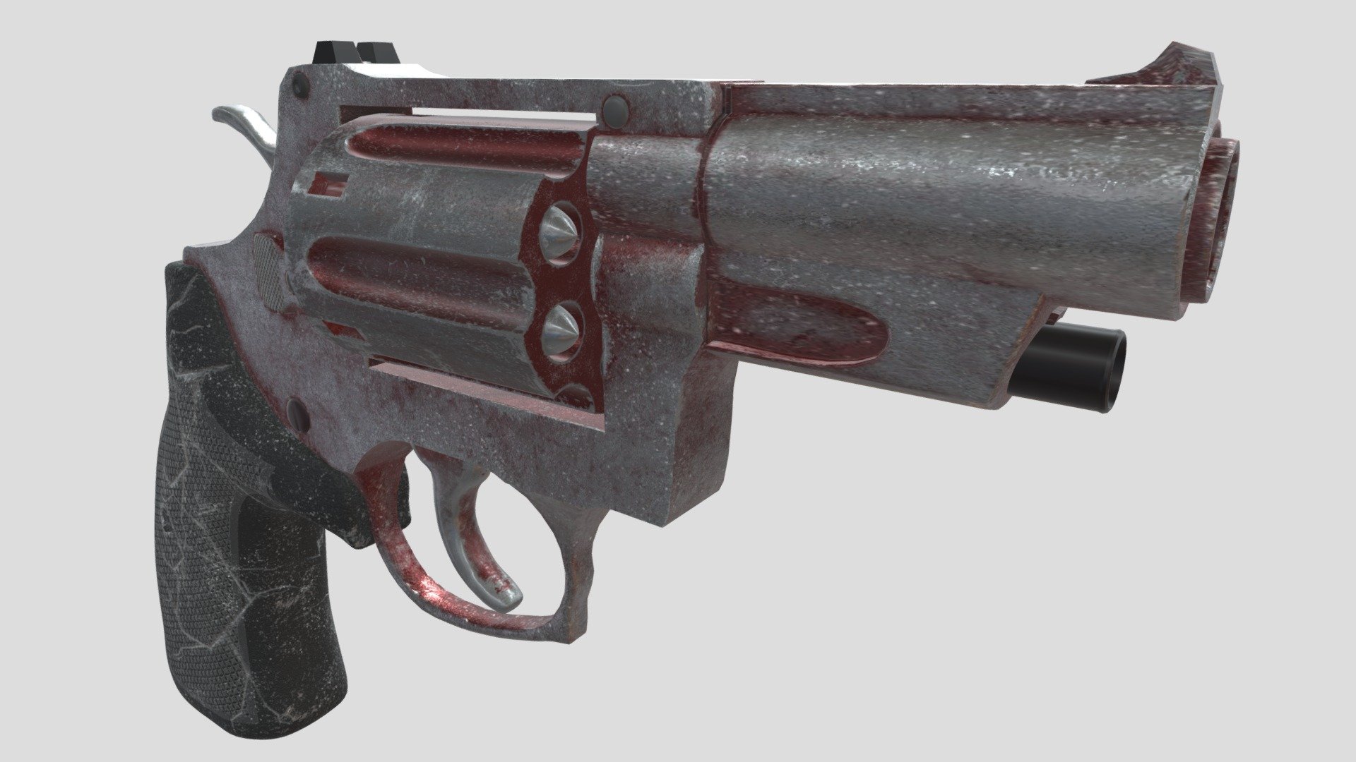 Revolver - 3D model by maks.prozor97 [b3cecbd] - Sketchfab