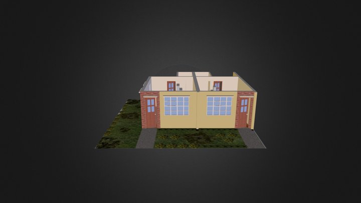 villa 1st 3D Model