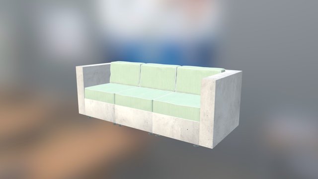 Modular Sofa 3D Model