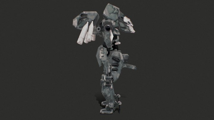 Metal gear sahelanthropus 3D Model