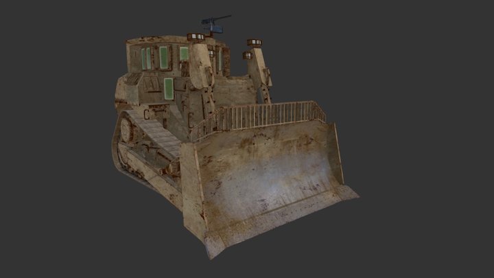 Dozer 3D Model