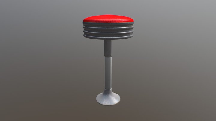 Stool Final 3D Model