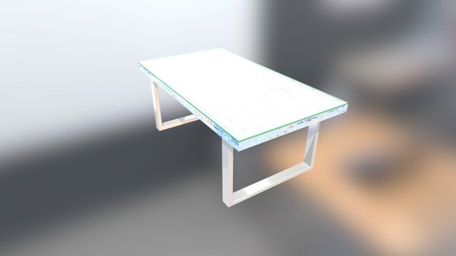 Dining Table v1 3D Model