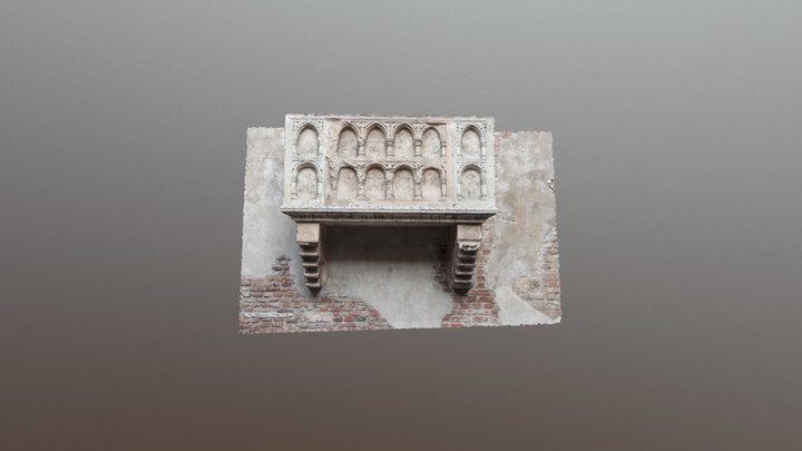 Juliet's Balcony 3D Model