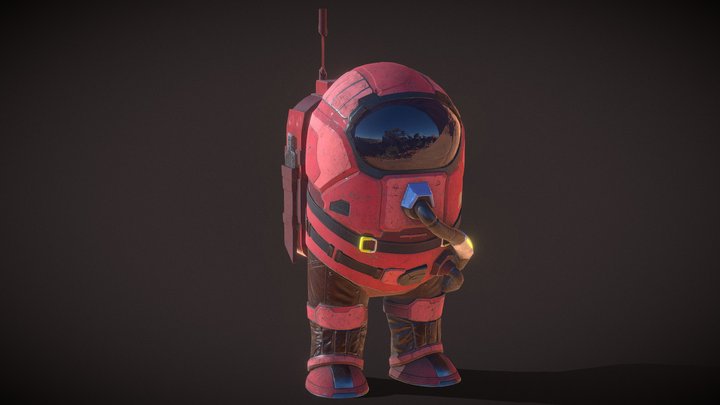 Among Us 3D Model